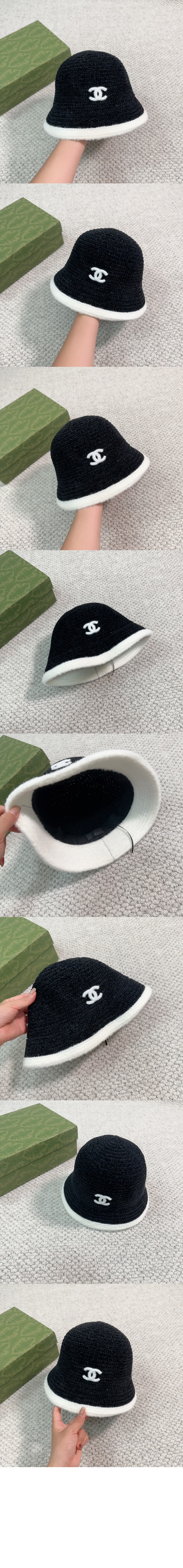 샤넬 니트 벙거지 AA4358