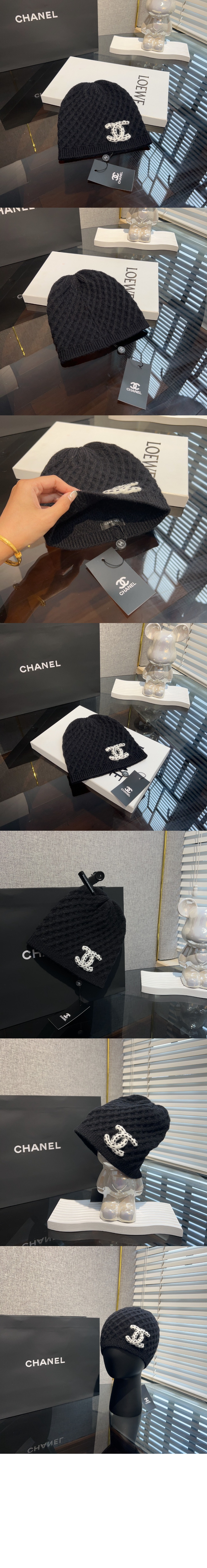 샤넬 니트모자 AA3734