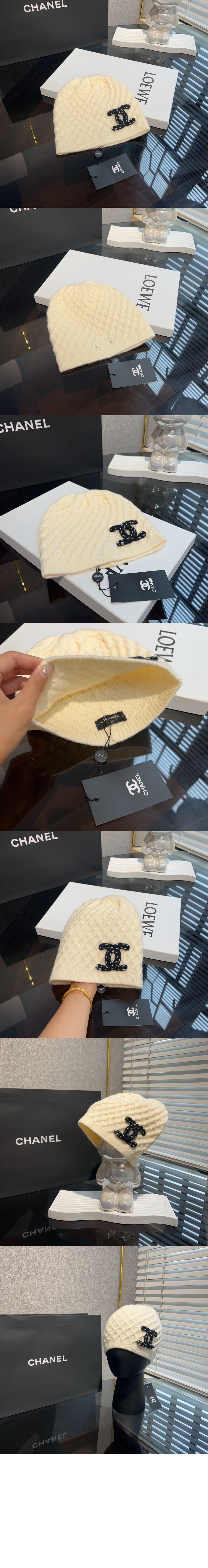 샤넬 니트모자 AA3734