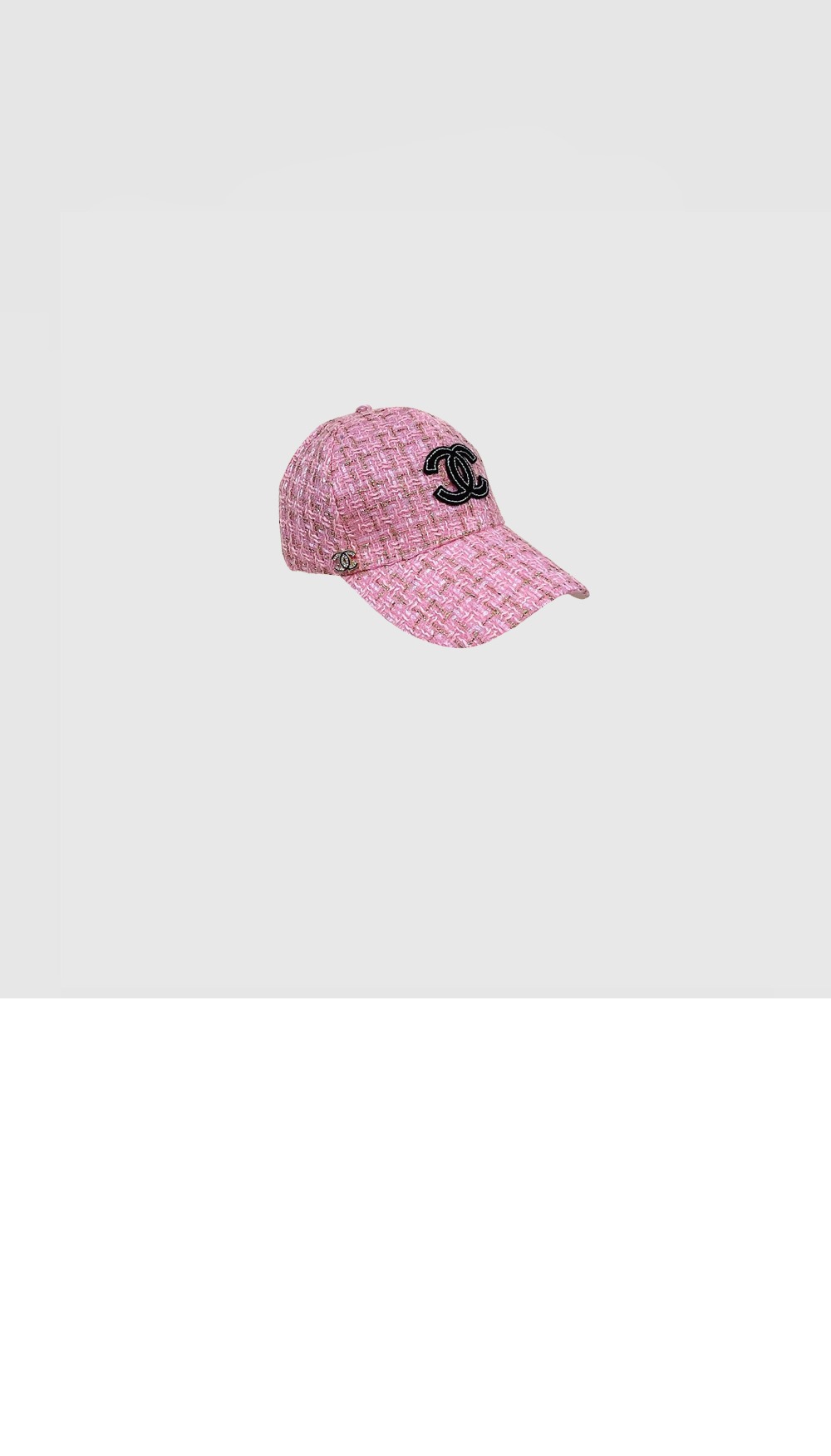 샤넬 니트 베이스볼 캡 AA5533