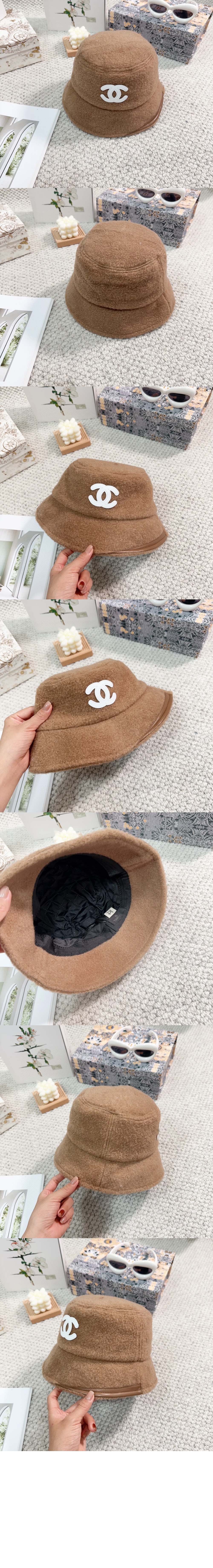 샤넬 램스울 벙거지 AA6374