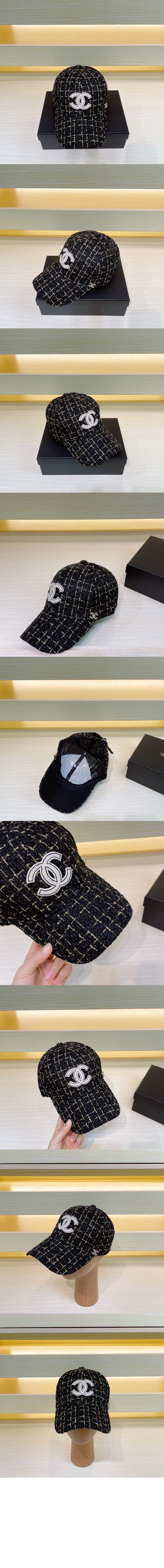 샤넬 니트 베이스볼 캡 AA5533