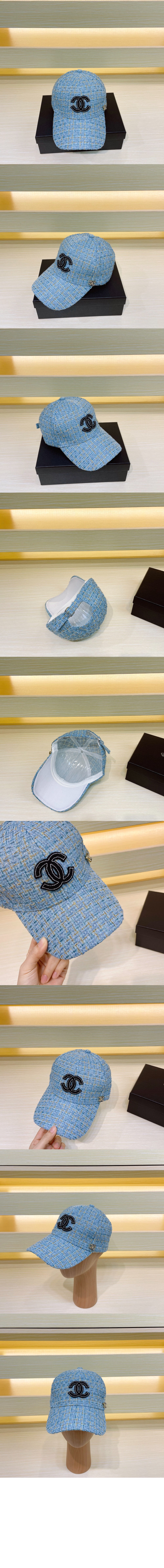 샤넬 니트 베이스볼 캡 AA5533