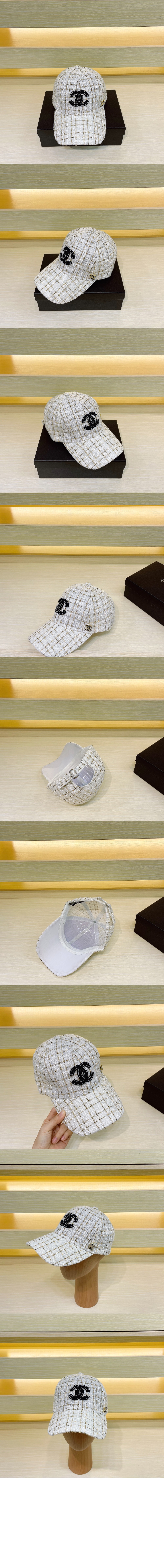 샤넬 니트 베이스볼 캡 AA5533