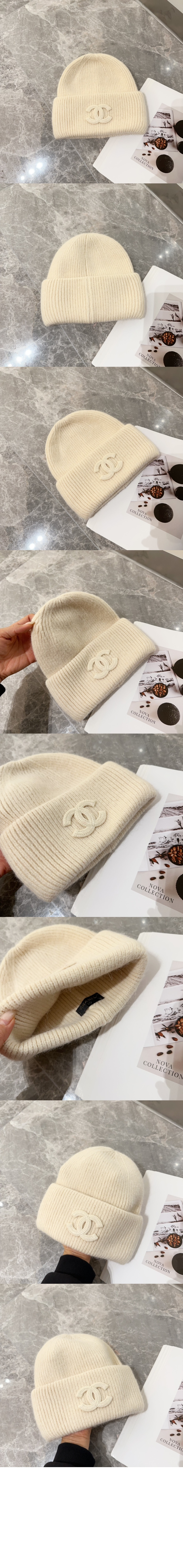 샤넬 니트모자 AA8977