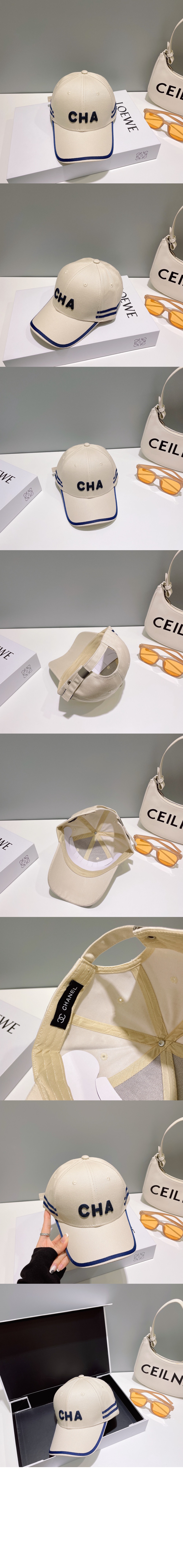 샤넬 베이스볼 캡 AA9656