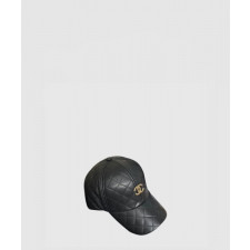 샤넬 가죽 베이스볼 캡 AA89371