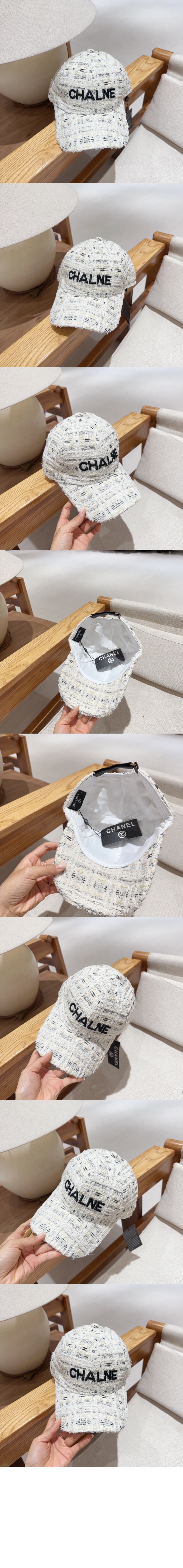 샤넬 니트 베이스볼 캡 AA2278