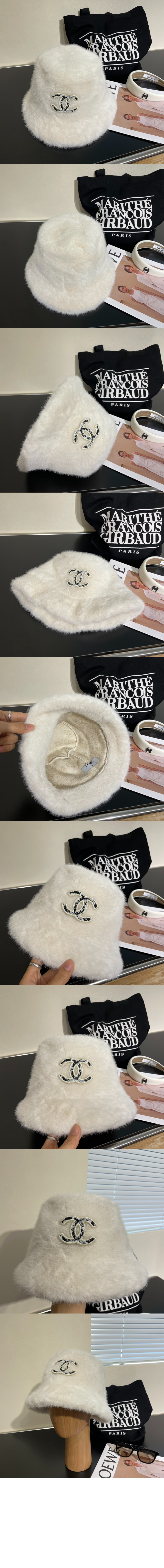 샤넬 뽀글이 벙거지 AA5533