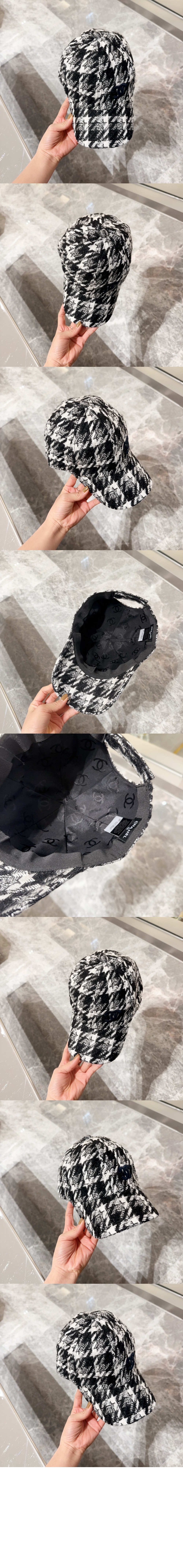 샤넬 니트 베이스볼 캡 AA2278