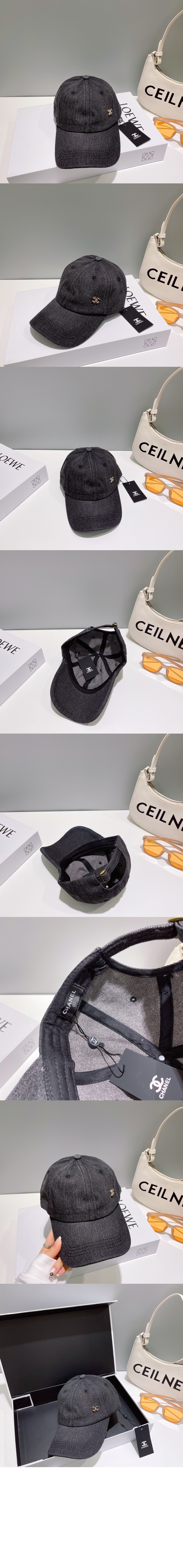 샤넬 베이스볼 캡 AA6637