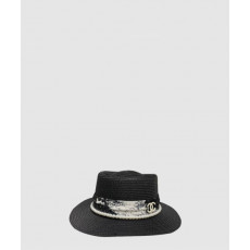 샤넬 선캡 밀짚모자 AA6342