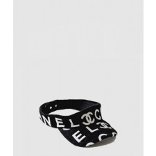 샤넬 로고 테리 선캡 AA9009