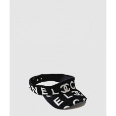 샤넬 로고 테리 선캡 AA9009