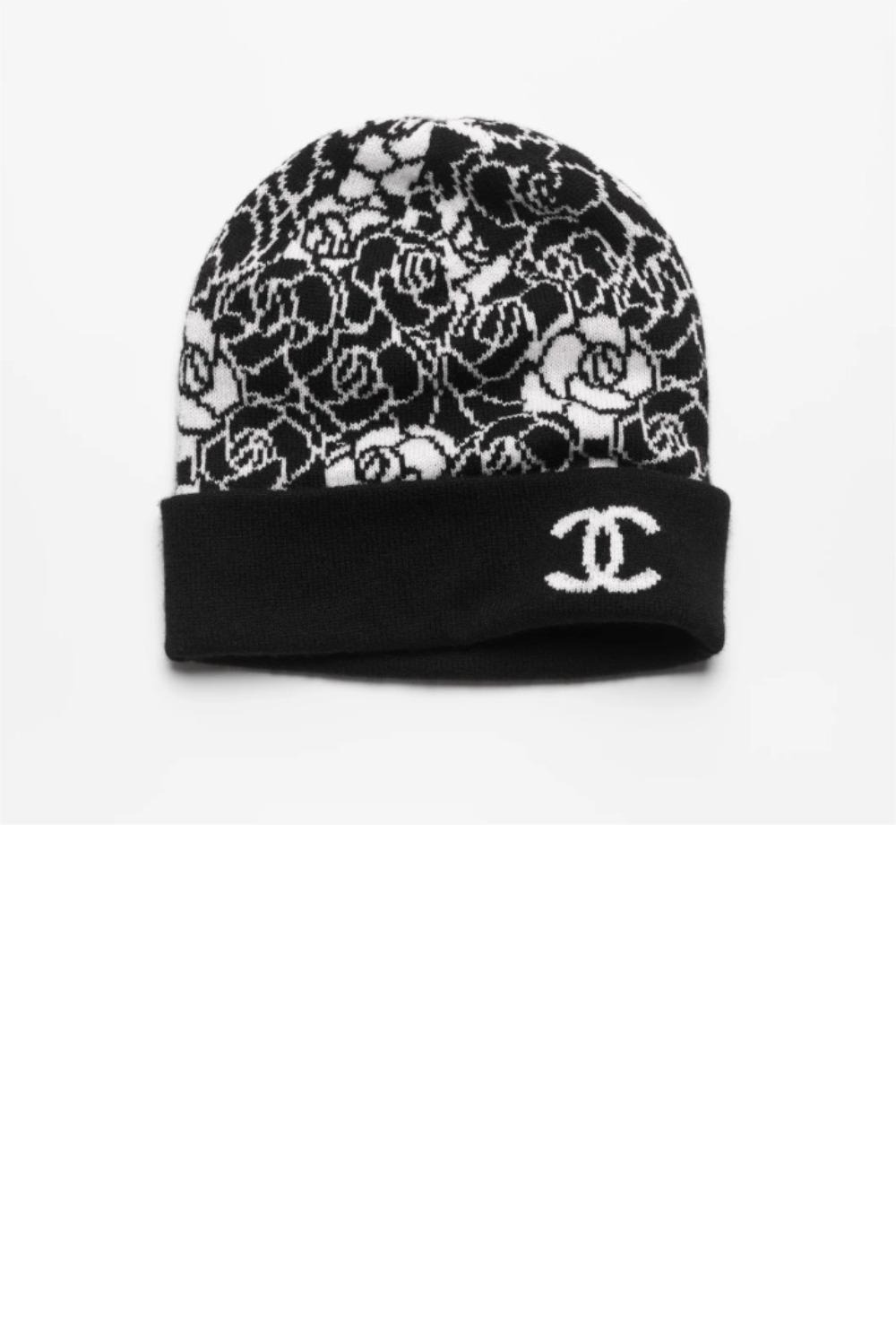 샤넬 로고 비니 AA9508