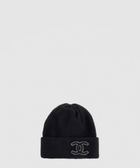 샤넬 로고 비니 AA2718