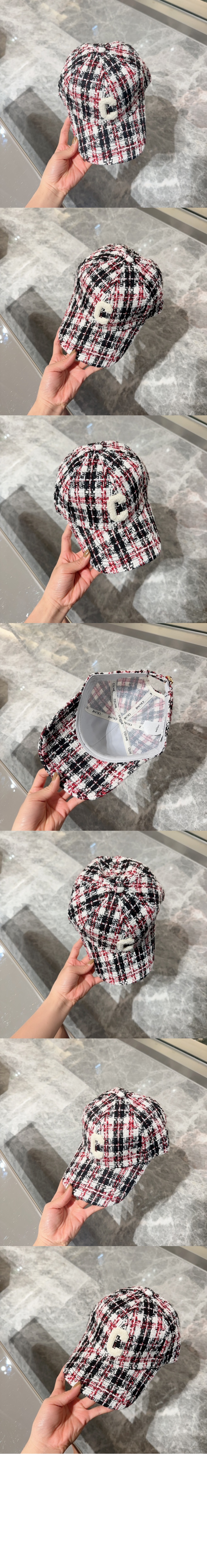 셀린느 니트 베이스볼 캡 2A65U3