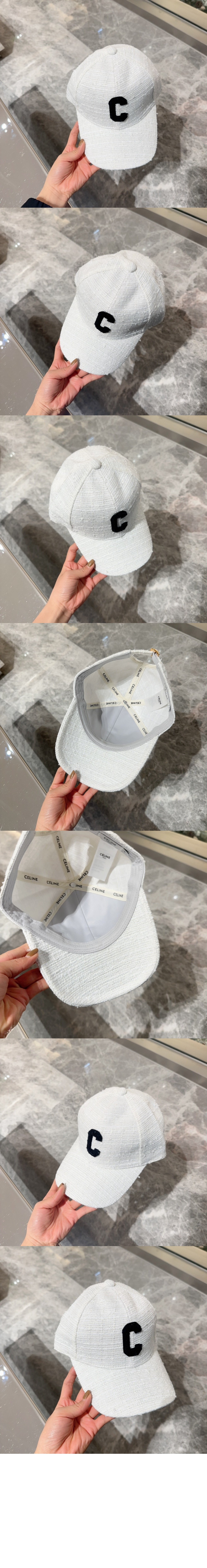 셀린느 니트 베이스볼 캡 2A65U3