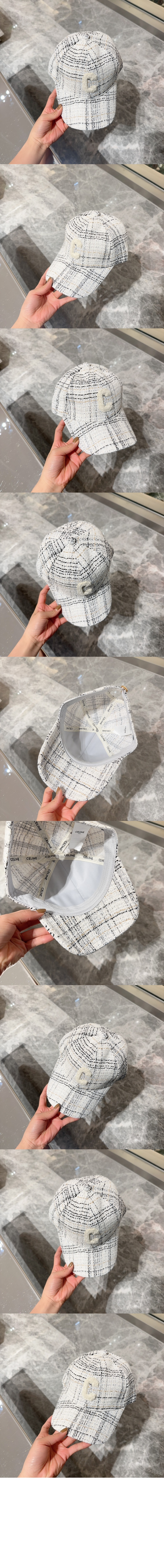 셀린느 니트 베이스볼 캡 2A65U3