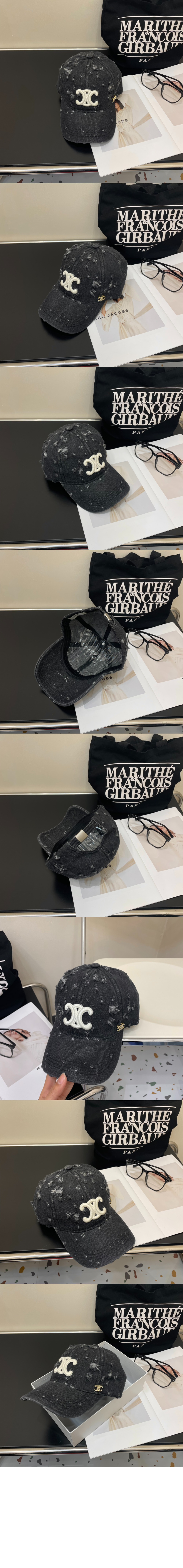 셀린느 베이스볼 캡 2AT431