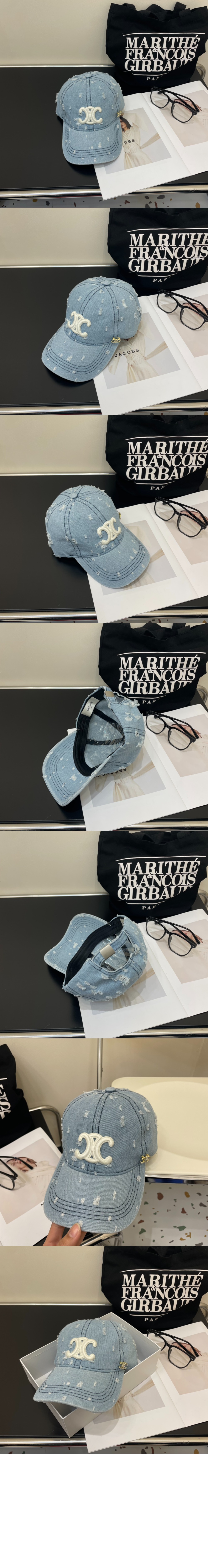 셀린느 베이스볼 캡 2AT431