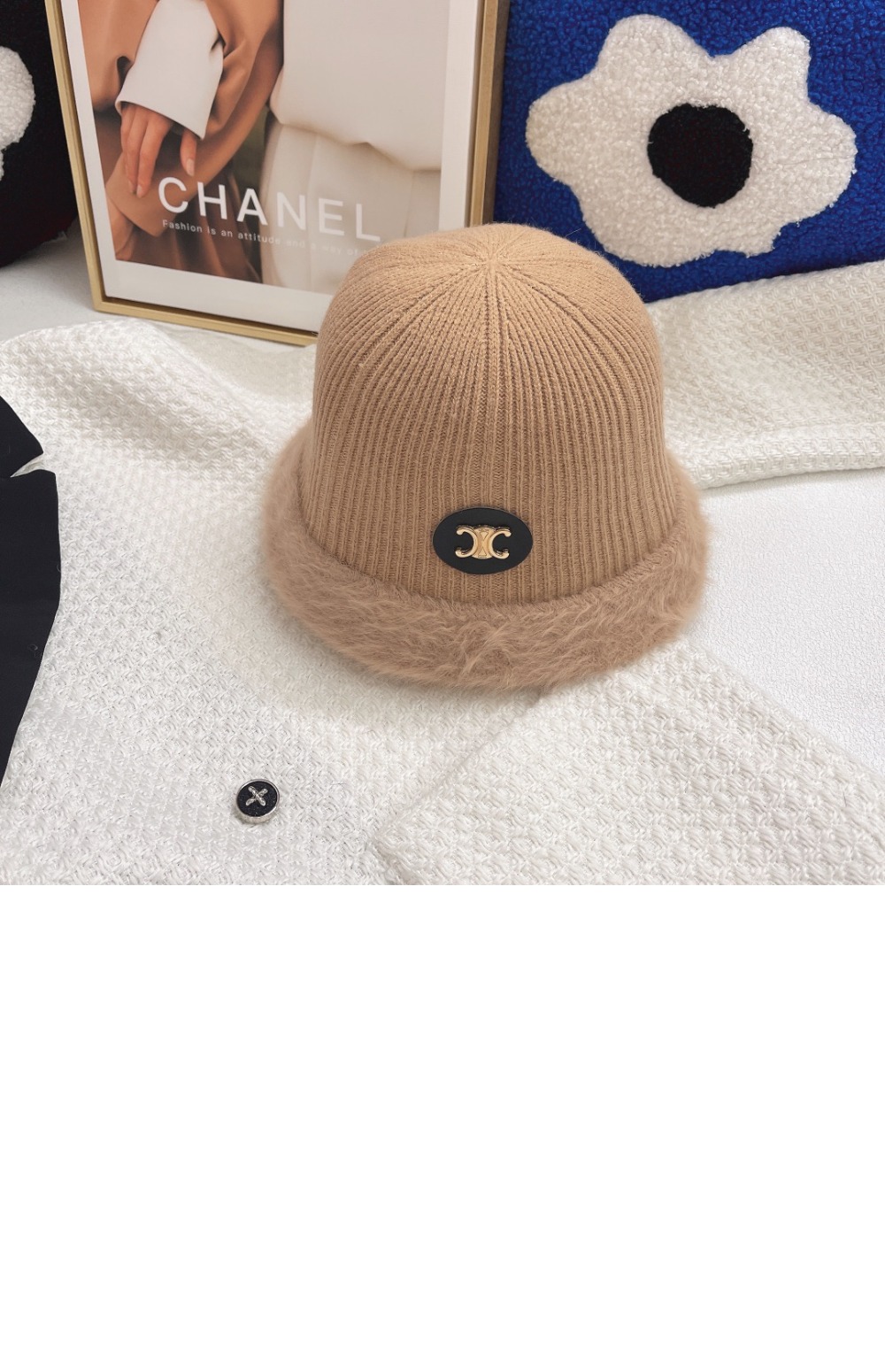 셀린느 니트 벙거지 2AFG35