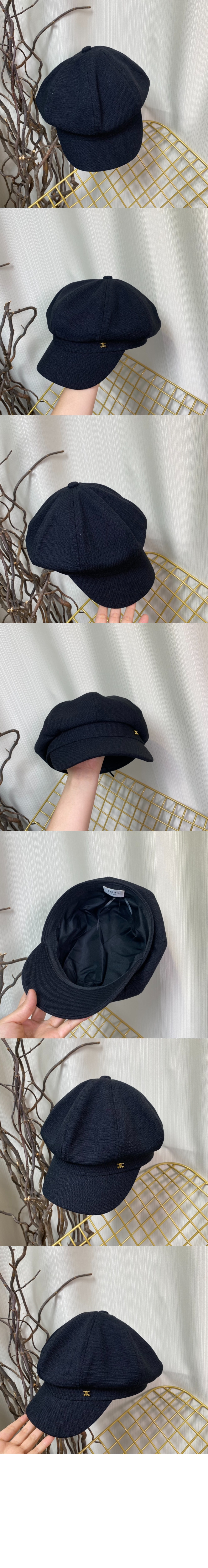 셀린느 팔각 모자 2A5SD2