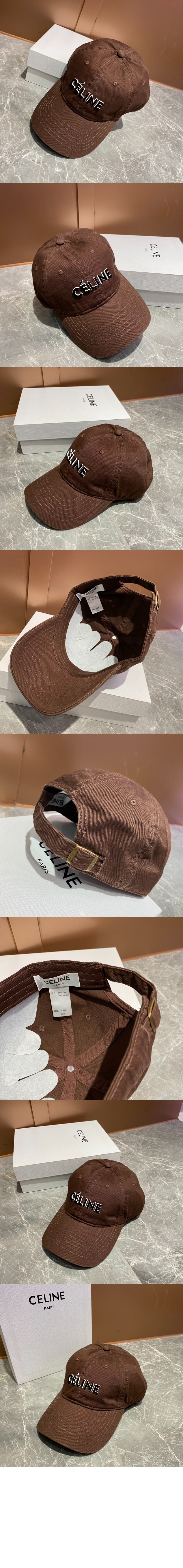 셀린느 베이스볼 캡 2AOP2S