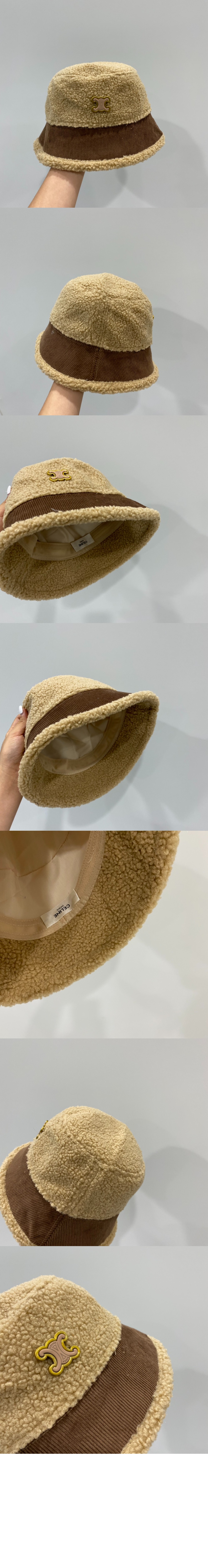 셀린느 램스울 벙거지 2AT1SF