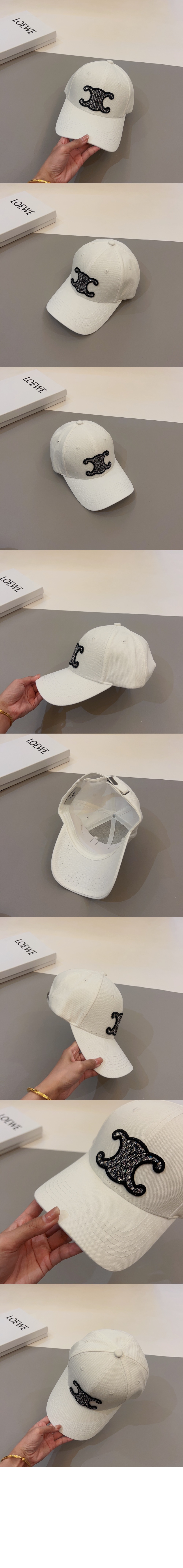 셀린느 베이스볼 캡 2A6TUB