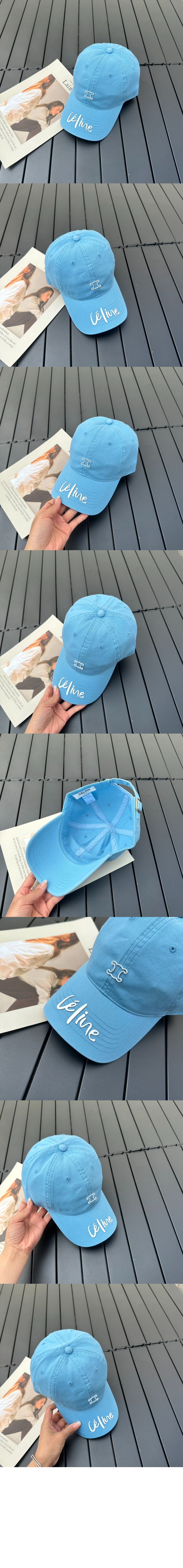 셀린느 베이스볼 캡 2A738T