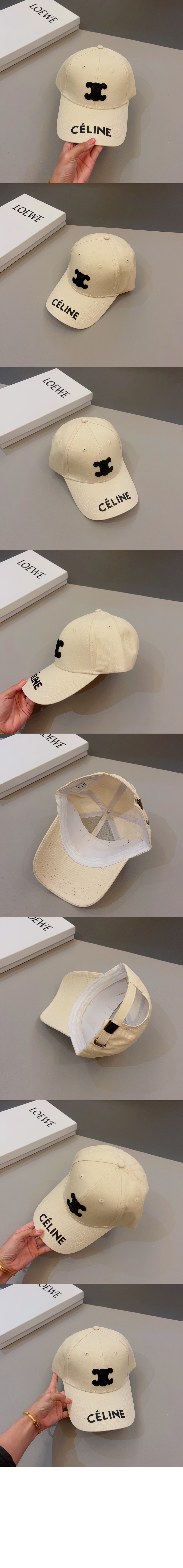 셀린느 베이스볼 캡 2A75TB