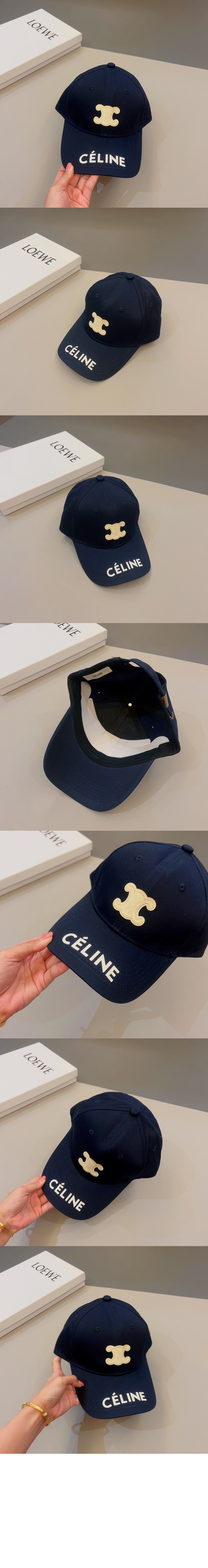 셀린느 베이스볼 캡 2A75TB