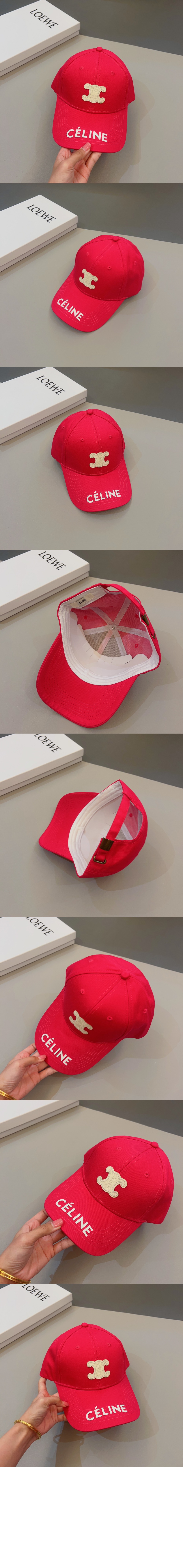 셀린느 베이스볼 캡 2A75TB