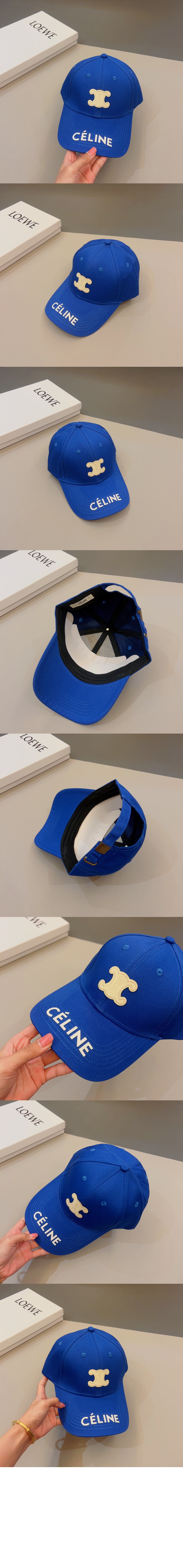 셀린느 베이스볼 캡 2A75TB