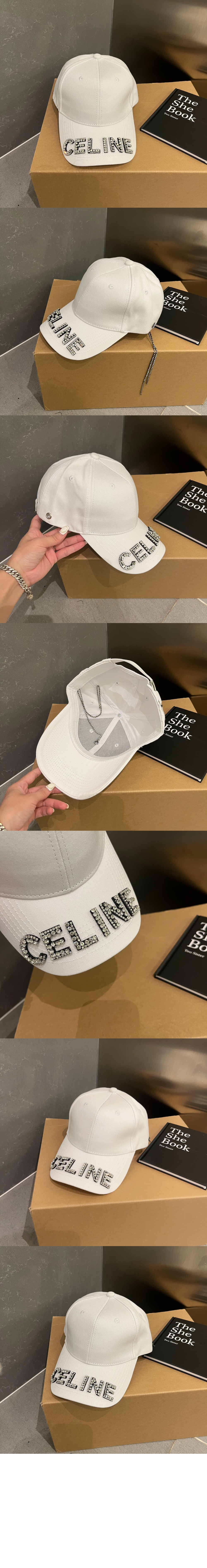 셀린느 베이스볼 캡 2A449U