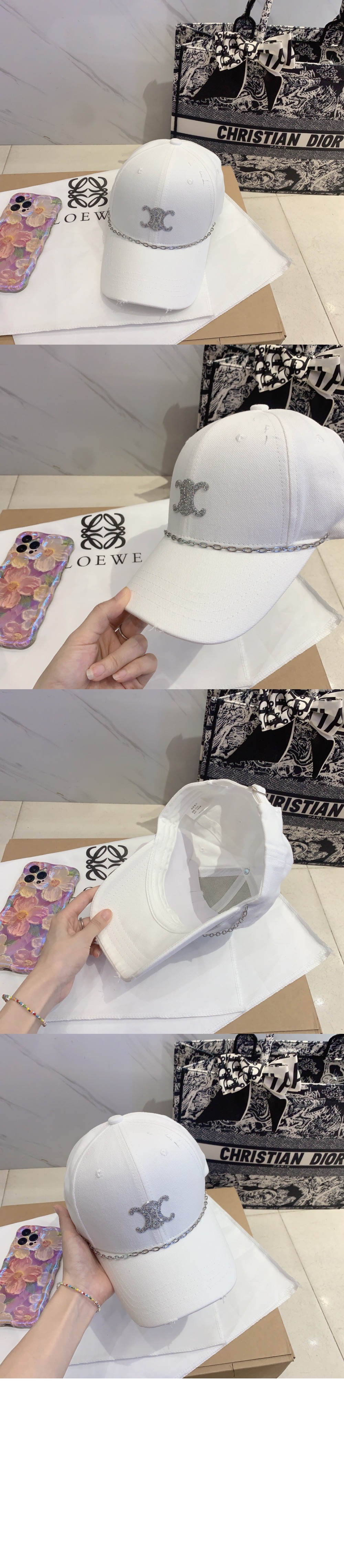 셀린느 베이스볼 캡 2A6UO2