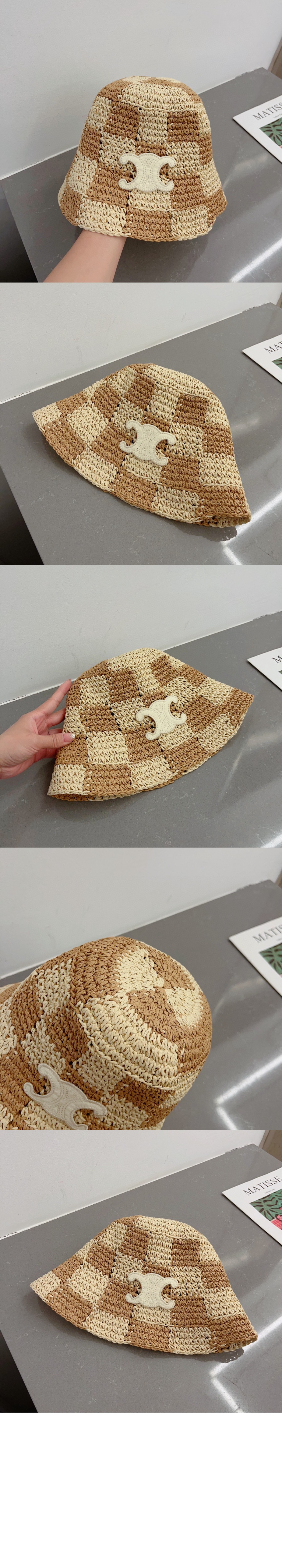 셀린느 짜임 벙거지 2ABP37