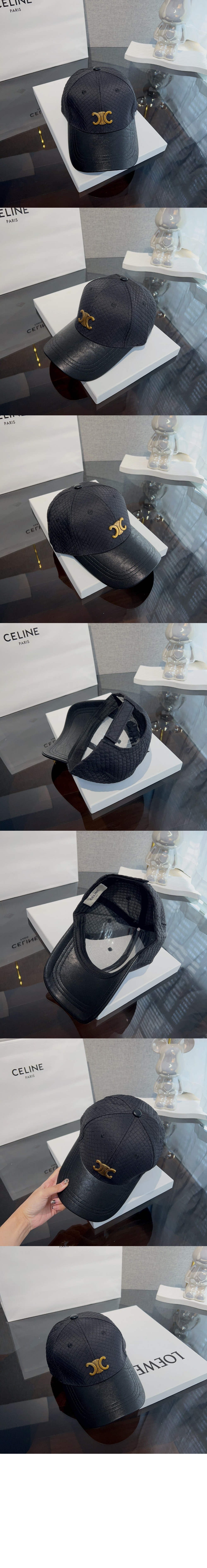 셀린느 베이스볼 캡 2A872U