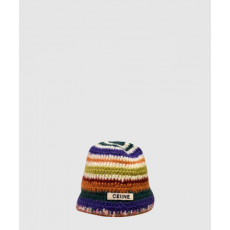 셀린느 니트 스트라이프 캡 2A59U3