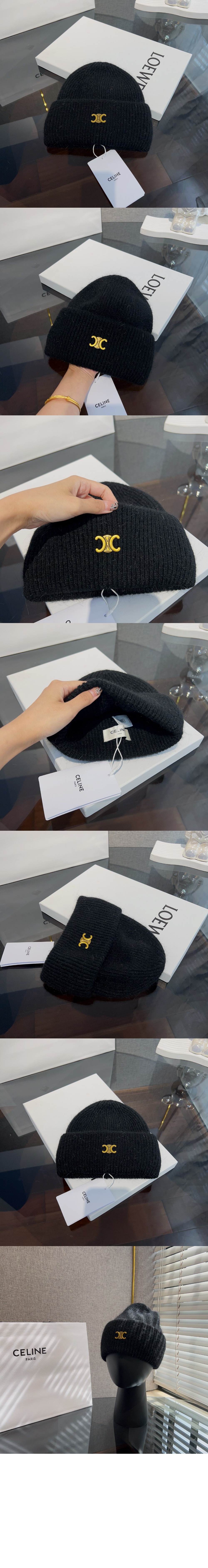 셀린느 니트모자 2A98U2