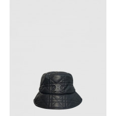 셀린느 가죽 체크 버킷햇 2A4317