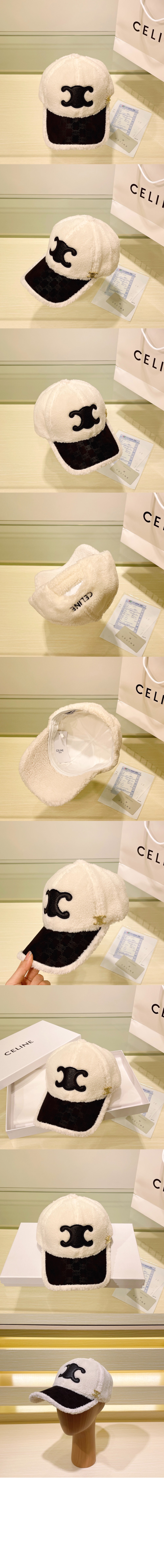 셀린느 램스울 베이스볼 캡 2A79B4