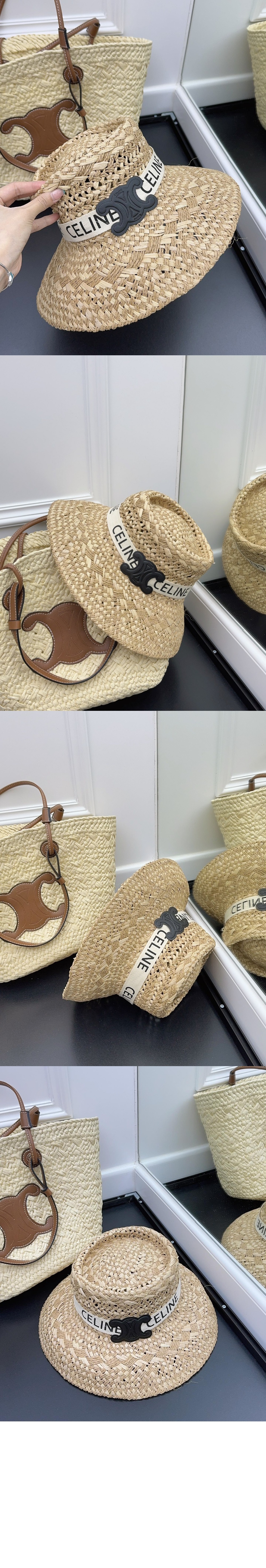 셀린느 밀짚모자 선캡 2A88B3