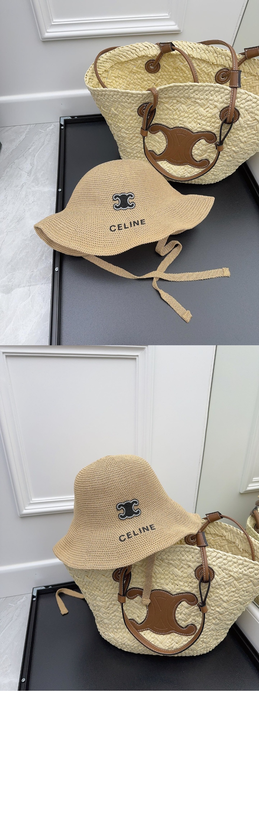 셀린느 니트 벙거지 2A96T2