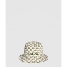 셀린느 트리오페 로고 버킷햇 2AU3A7
