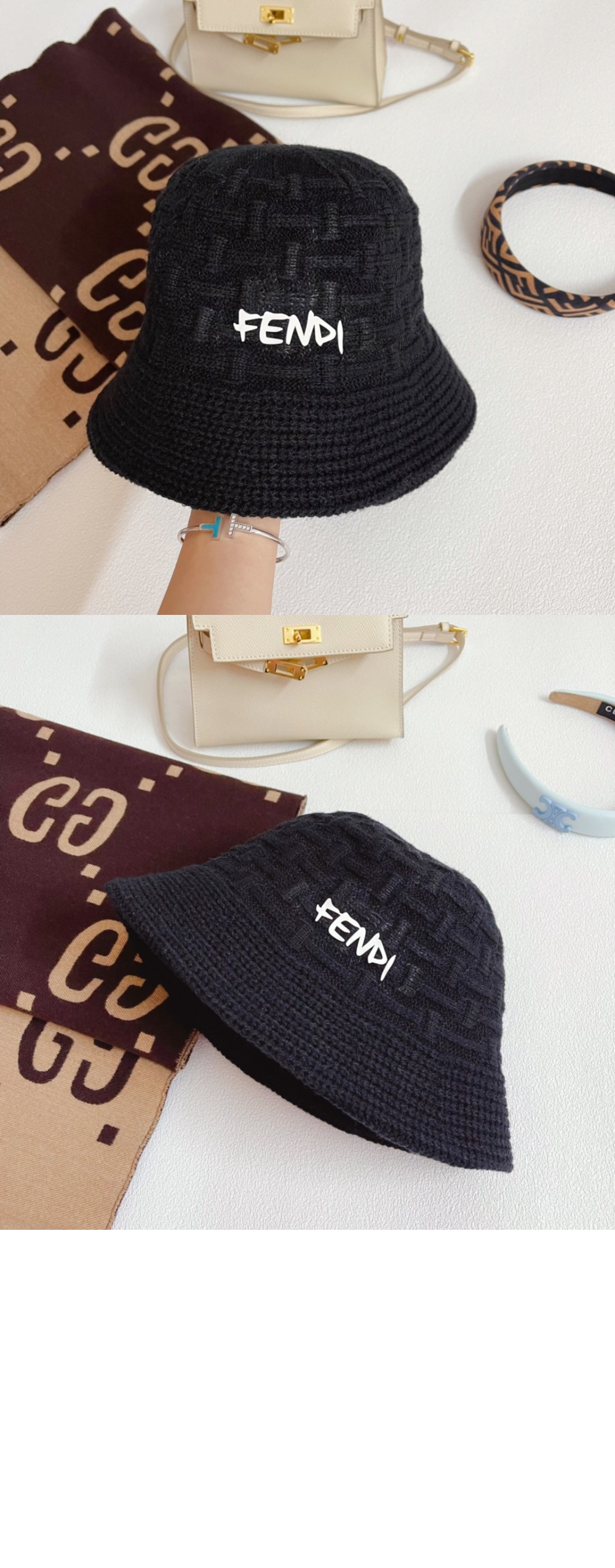 펜디 벙거지 FXQ631