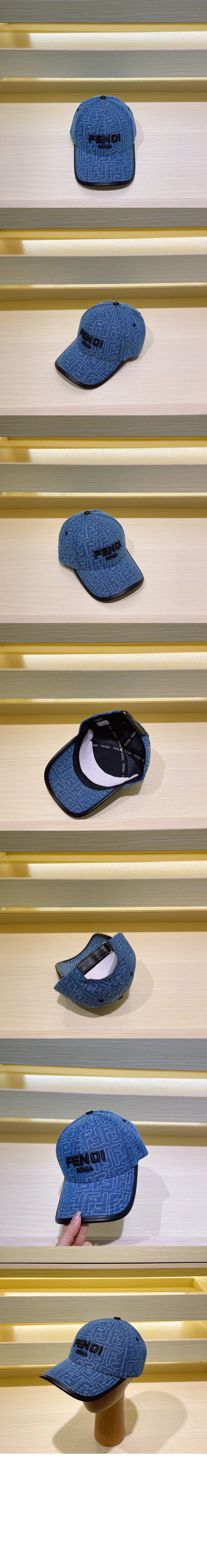 펜디 베이스볼 캡 FXQ375