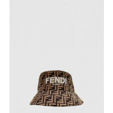 펜디 로고 자수 버킷햇 FXQ733