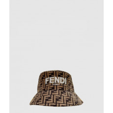펜디 로고 자수 버킷햇 FXQ733